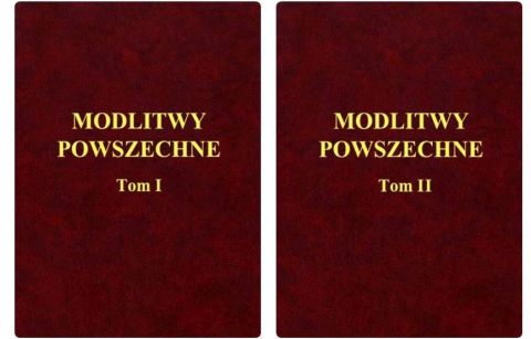 Modlitwy powszechne TOM I + II (komplet) (książka) - ks. Tarsycjusz Sinka CM  (opr.) , obrzędy rytuały, Wydawnictwo Instytut Teologiczny Księży Misjonarzy, 2023 r., oprawa twarda - 64511