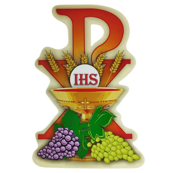 Emblemat eucharystyczny duży PAPIEROWY 42cm - 14691