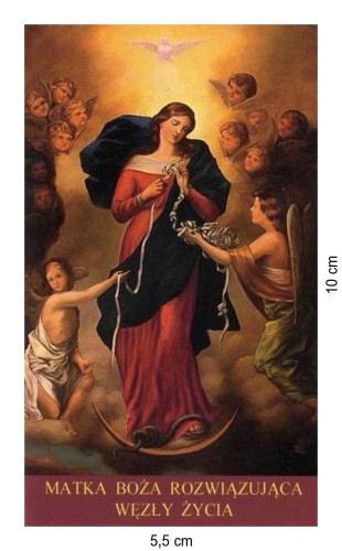 Obrazek Matka Boża Rozwiązująca Węzły. Modlitwa do Maryi rozwiązującej węzły - ! - 06268