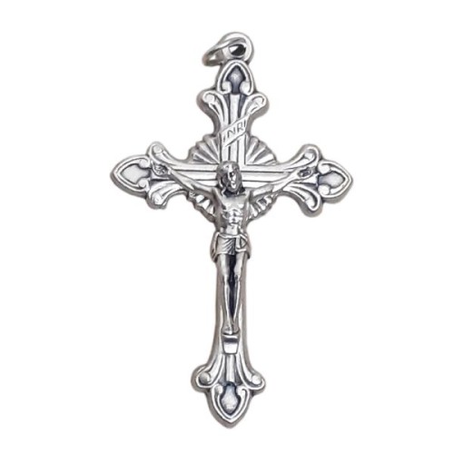 Krzyżyk do różańca metalowy 5cm - 64567