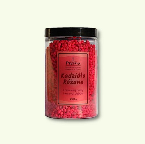 Kadzidło żywiczne kolor RÓŻANE 220g - 22852