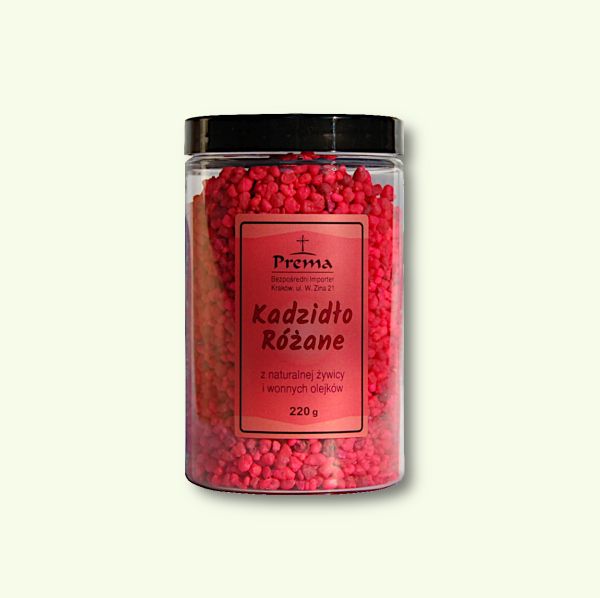 Kadzidło żywiczne kolor RÓŻANE 220g - 22852