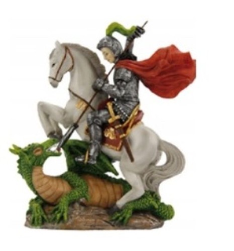 Figura św. Jerzy - patron żołnierzy 13cm - 66024