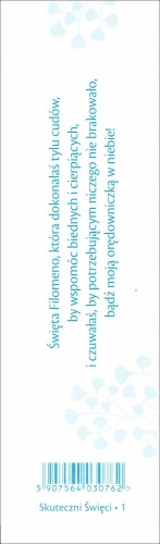 Zakładka do książki - św. Filomena (seria: Skuteczni święci 1) - 65048