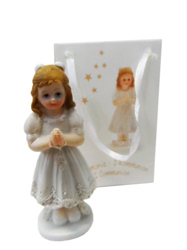 Figura I Komunia Święta DZIEWCZYNKA 8cm (w torebce) - 60263
