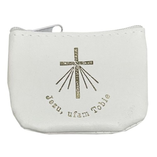 Etui na zamek - białe JEZU UFAM TOBIE - 50580