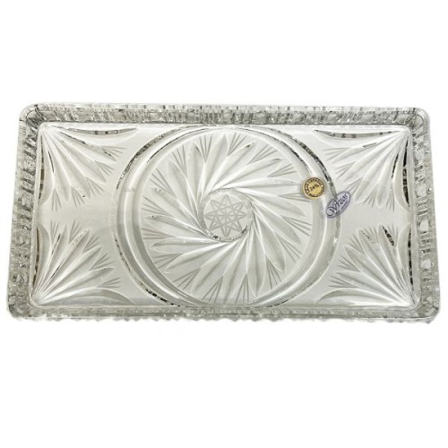 Tacka kryształowa - prostokątna 20x11cm - 36845