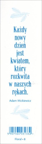 Zakładka do książki - Floral 8 - 16844 5907564031332