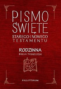 Biblia Tysiąclecia Rodzinna A4, czerwona (książka) - -, Biblia, Wydawnictwo Pallottinum, 2013 r., oprawa twarda - 40438 9788370146955