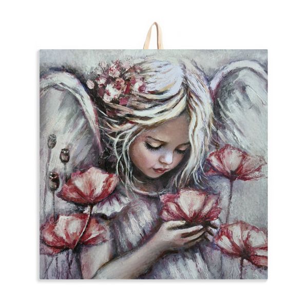 Kafelek na ceramice 15x15cm "Jak kwiat" - 69501