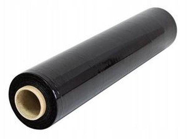 Folia stretch 23my ^ 3kg czarna standard 500mm - 69412 5903900016797