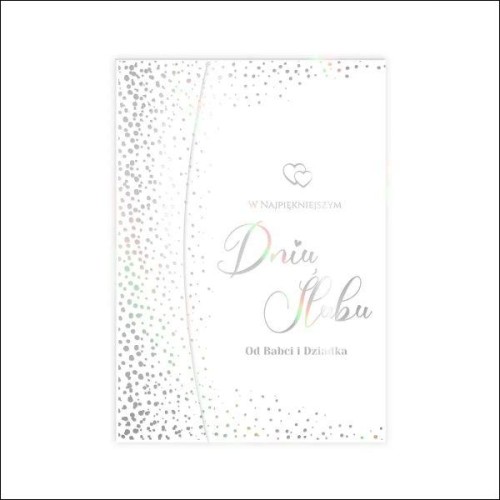 Album pamiątka Ślubu od BABCI i DZIADKA (21x15cm) (książka), ślub, eRhema - 69272 5902846850007