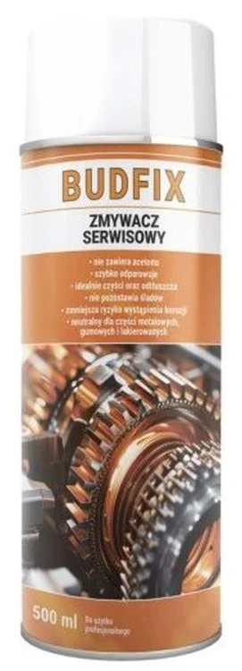 Zmywacz preparat do usuwania etykiet naklejek kleju spray 500 ml serwisowy - 69175 5905369046100