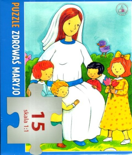 Puzzle - Zdrowaś Maryjo 15 elementów - 69035 5902983916574
