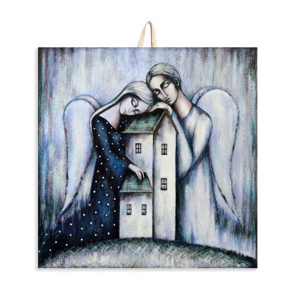 Kafelek na ceramice 15x15cm "Nad Twym domem" - 68565