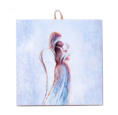 Kafelek na ceramice 15x15cm "Jestem przy Tobie" - 68563