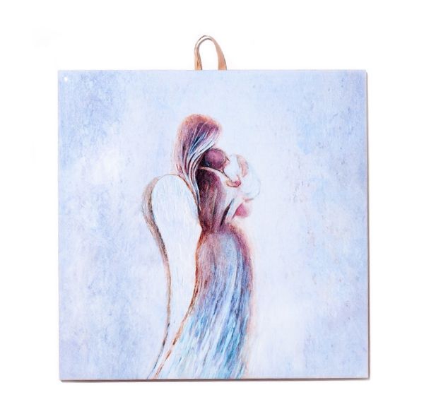 Kafelek na ceramice 15x15cm "Jestem przy Tobie" - 68563