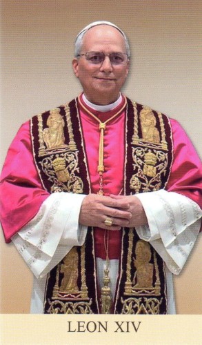 Obrazek Papież Leon XIV. Modlitwa za papieża - 68366