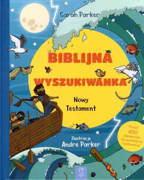 Biblijna wyszukiwanka. Nowy Testament (książka) - Sarah Parker, dzieci, ESPRIT, 2025 r., oprawa twarda - 68291 9788368317749
