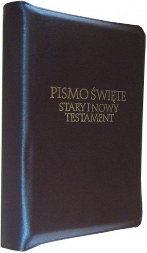 Biblia Pielgrzyma Pismo Św.SiNT skóra,zamek,złocenia (książka) - -, Biblia, Wydawnictwo Pallottinum, 2010 r., oprawa twarda - 67996 9788370146368