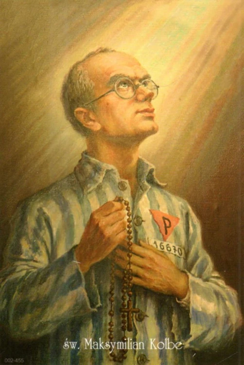 Pocztówka św. Maksymilian Kolbe - 67864