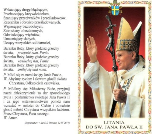 Litania do Św. Jana Pawła II - składanka - 67811