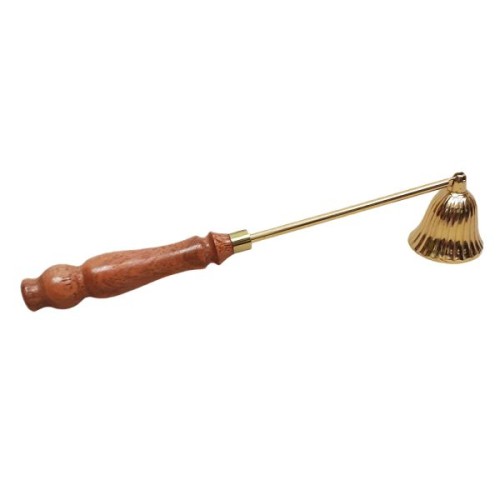Gasidło - mosiądz, drewniana rączka 25cm - 67042