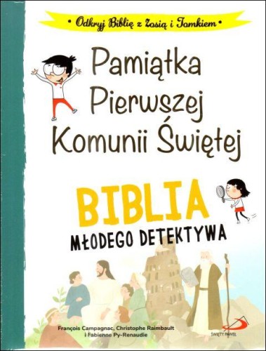 Biblia młodego detektywa. Pamiątka Pierwszej Komunii Świętej (książka) - -, pamiątki I Komunia św., eRhema, 2022 r., oprawa twarda - 66750 5907564033206