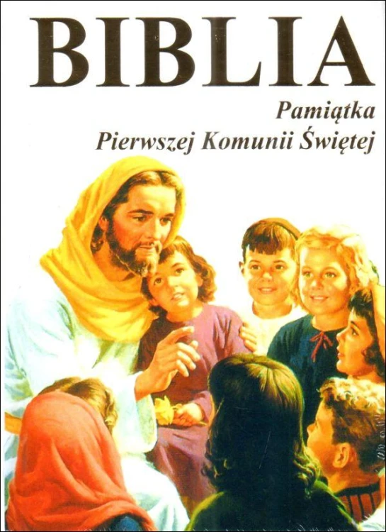Biblia w obrazkach dla najmłodszych. Pamiątka Pierwszej Komunii Świętej (biała) (książka) - N. Kenneth, Biblia, OPOKA Wydawnictwo Małgorzata Szewczuk, oprawa twarda - 66473