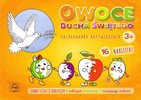 Owoce Ducha Świętego (kolorowanka) (książka) - Katarzyna Dąbrowska, dzieci, Wydawnictwo Archidiecezji Lubelskiej GAUDIUM, 2023 r., oprawa miękka - 64853 9788375484397