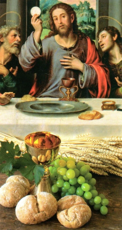 Obrazek eucharystyczny (bez modlitwy) - 64727