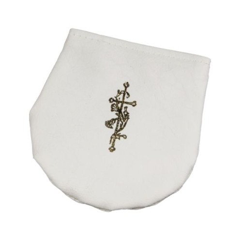Etui duże na rzep - białe - 64650