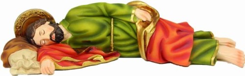 Figura Św. Józef Śpiący 13cm - 64604 4041635097207