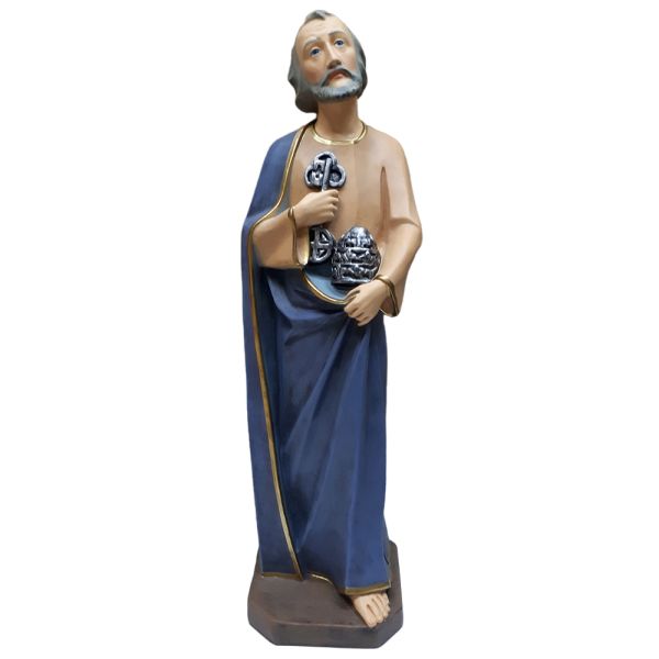 Figura Św. Piotr 85cm z żywicy - 63187