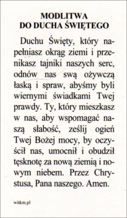 Obrazek Duch Święty. Modlitwa do Ducha Świętego - 62795