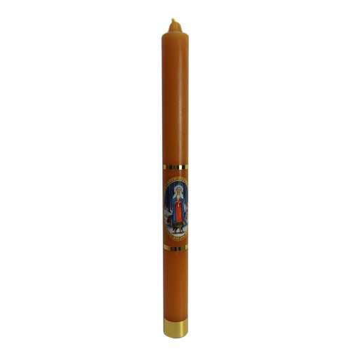 Świeca gromnica MIESZANA parafina + wosk pszczeli 36x3cm - 62573