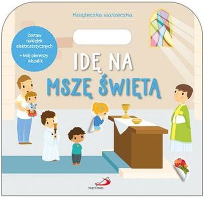 Idę na Mszę Świętą. Książeczka walizeczka (książka) - -, dzieci, Edycja św. Pawła, 2024 r., oprawa twarda - 67648 9788381316668