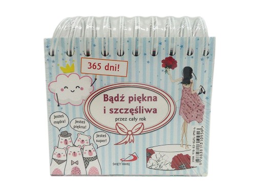 Bądź piękna i szczęśliwa przez cały rok (książka) - praca zbiorowa, sentencje, Edycja św. Pawła, 2019 r., oprawa miękka - 60783 9788381310956
