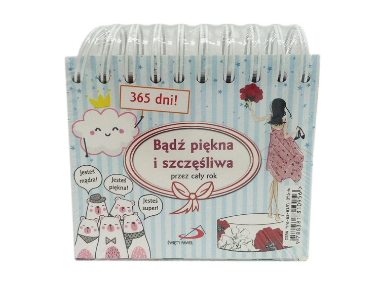 Bądź piękna i szczęśliwa przez cały rok (książka) - praca zbiorowa, sentencje, Edycja św. Pawła, 2019 r., oprawa miękka - 60783 9788381310956