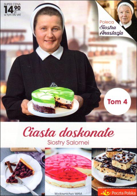 Ciasta doskonałe Siostry Salomei (książka) - s. Salomea Łowicka, kuchnia, zdrowie, Wydawnictwo WAM, 2017 r., oprawa miękka - 10395 9788327714060