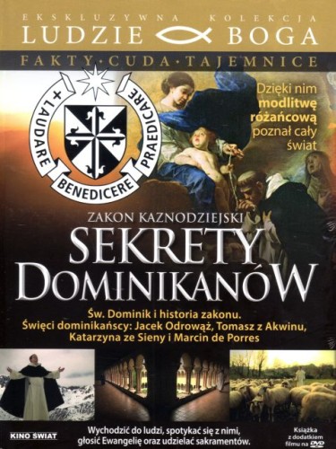 Sekrety Dominikanów  LUDZIEBOGA FAKTY CUDA TAJEMNICE TOM21 - -, DVD, KINO ŚWIAT, 2019 r., oprawa twarda - 60937 9788366126169