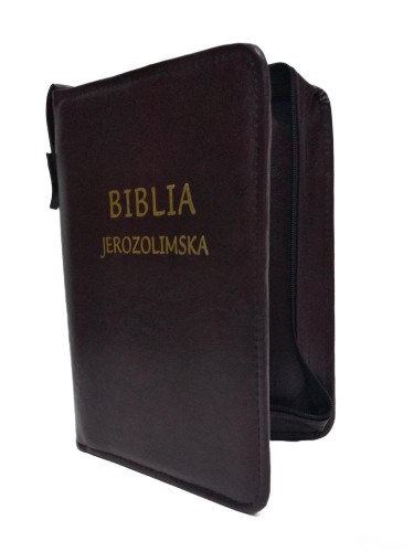 Etui na Biblię Jerozolimską - bordo - 60823