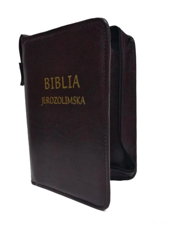 Etui na Biblię Jerozolimską - bordo - 60823