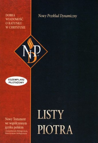 Listy Piotra (książka) - -, Biblia, Oficyna Wydawnicza VOCATIO, 2018 r., oprawa miękka - 59923 9788363828202