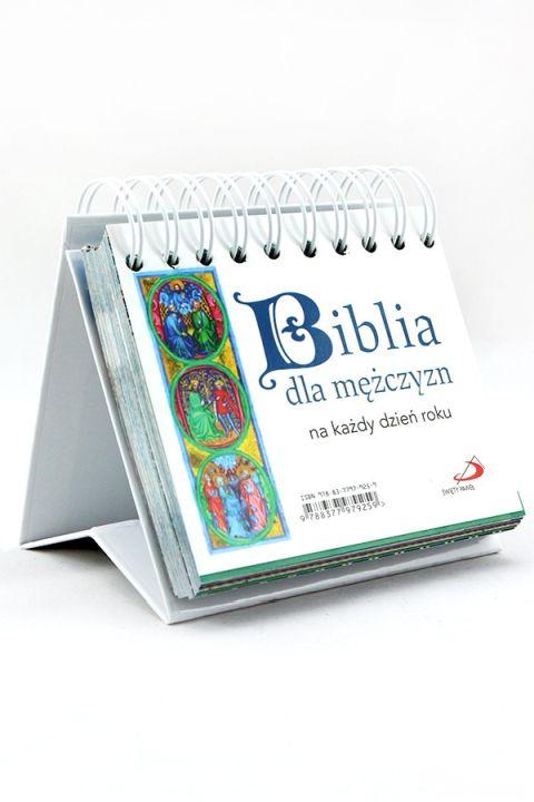 Biblia dla mężczyzn na każdy dzień roku (książka) - -, sentencje, Edycja św. Pawła, 2018 r., oprawa miękka - 59751 9788377979259