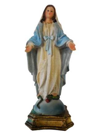 Figura Matka Boża Niepokalana 20cm z tworzywa - 58225