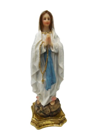 Figura Matka Boża Różańcowa 20cm z tworzywa - 58220 5907760692252