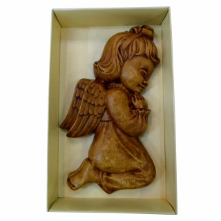 Relief gipsowy Aniołek - Dziewczynka modląca 18x6cm - 58166