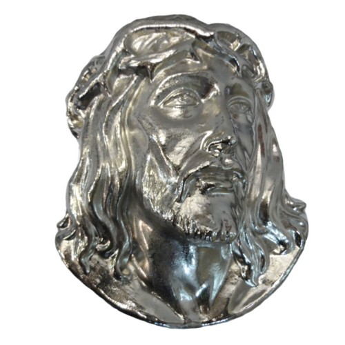 Głowa Chrystusa duża chrom 20x16cm - 57950