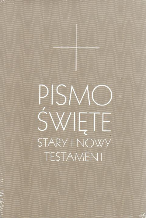 Pismo św.SiNT szara,duży B5 (książka) - -, Biblia, Drukarnia i Księgarnia św. Wojciecha, 2018 r., oprawa twarda - 57740 9788375166903